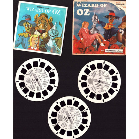 Vintage View-Master 3-Reel Set The Wizard Of OZ B 361