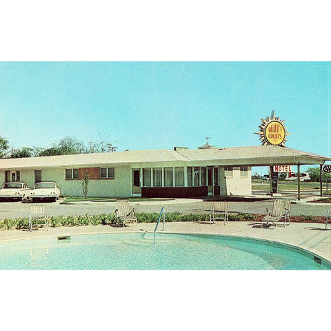 Vintage Postcard - Miles Motel - Augusta, Georgia