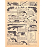 Vintage Print Ads - 1961 Gun, Rifle, Handgun, Hunting, Etc. Related - Lot of 10