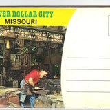 Vintage Postcard Folder - Silver Dollar City - Missouri