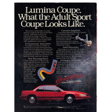 1990 Healthy Choice Dinners and Chevy Lumina print ad