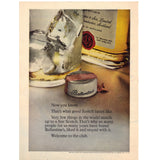 Vintage 1968 Stouffer's Frozen Foods and Ballantine's Scotch Print Ad