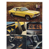 Vintage 1972 Kool Cigarettes and Mercury Capri Print Ad