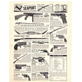 Vintage Print Ads - 1961 Gun, Rifle, Handgun, Hunting, Etc. Related - Lot of 10