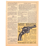 Vintage Print Ads - 1961 Gun, Rifle, Handgun, Hunting, Etc. Related - Lot of 10