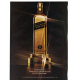 Vintage 1982 Johnnie Walker and Winston Cigarettes Print Ad