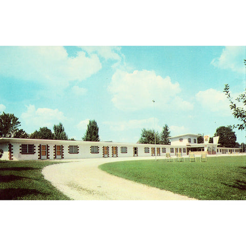 Vintage Postcard - "It's The Berry's" Motel - Brazil, Indiana