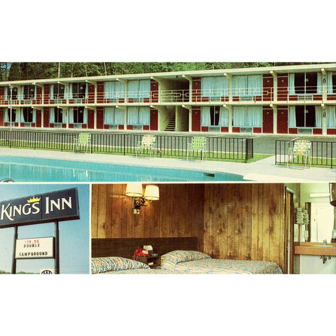 Vintage Postcard - Kings Inn - Kingston, Tennessee