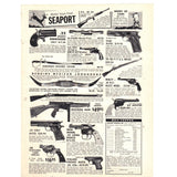 Vintage Print Ads - 1961 Gun, Rifle, Handgun, Hunting, Etc. Related - Lot of 10