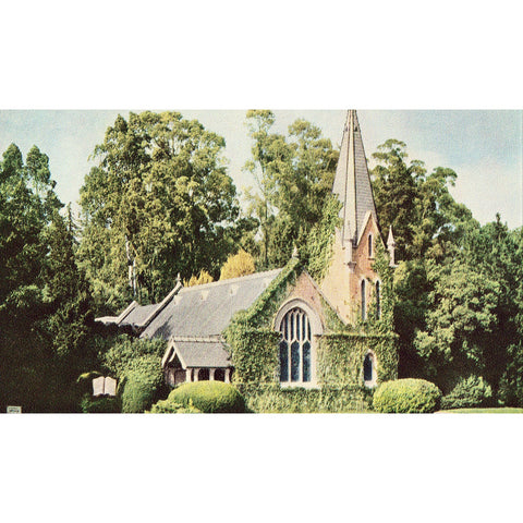 The Little Church of The Flowers - Glendale, California Vintage Postcard