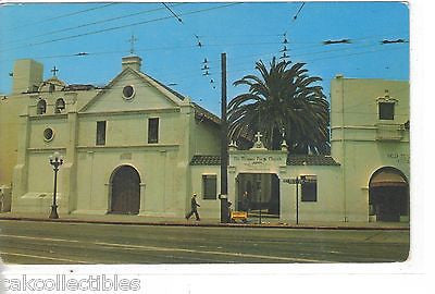 Old Mission Plaza Church-Los Angeles,California - Cakcollectibles