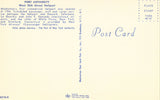 Port Authority - Manhattan,New York City vintage postcard back.Buy old postcards