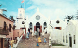 St. Peter's Church - St. George's,Bermuda front of vintage postcard