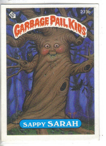 Garbage Pail Kids 1987 #273b Sappy Sarah Garbage Pail Kids