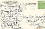 Plankinton House - Milwaukee,Wisconsin Vintage Postcard Back