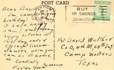 Vintage postcard back - Home of The Rev. J. Franklin Yount and Family - Akron,Ohio